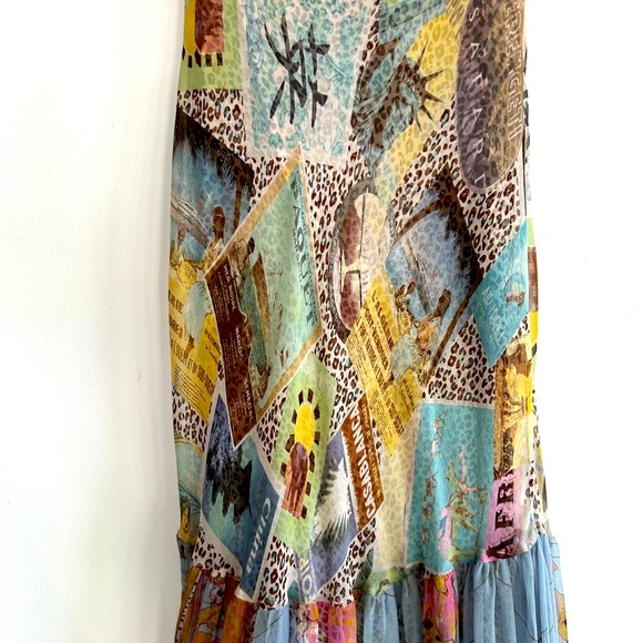 Vintage Diane Von Ferstenberg Silk Chiffon dress, size 6 - Picture 8 of 12